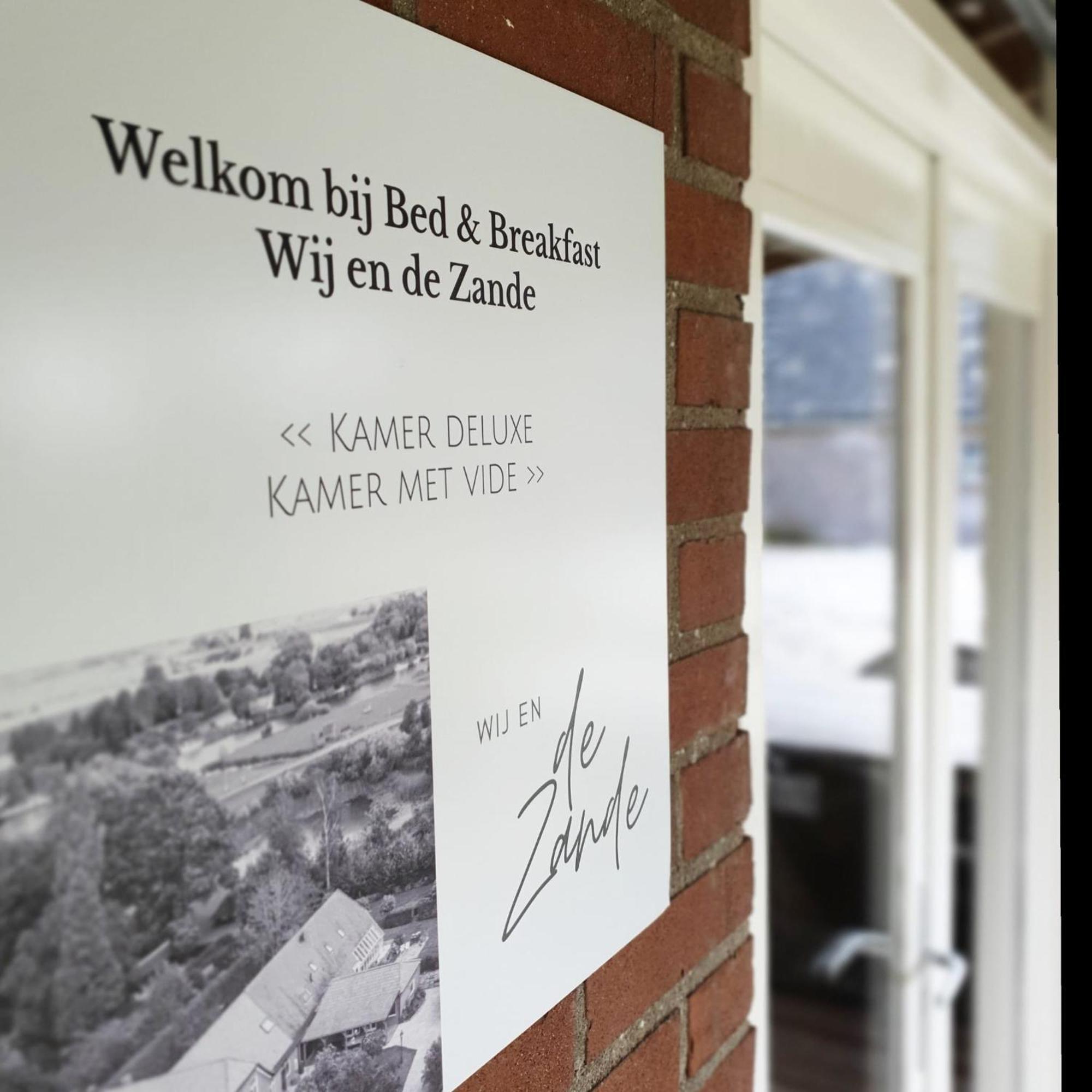 Bed And Breakfast 'Wij En De Zande' Kamperveen Εξωτερικό φωτογραφία